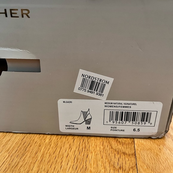 Marc Fisher Gadri Ankle Boot in Natural - Picture 4 of 10